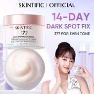 skintific 377 Dark Spot Moisturizer Gel Whitening Moisturiser Brightening Glowing Skin Day Night Cre