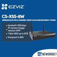 EZVIZ CS-X5S-8W WIRELESS NVR X5S 8 CHANNEL 1080P H.265 OFFICIAL 1 YEAR WARRANTY