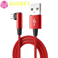 BARRY1 90 Degree Elbow Data Cable 3A Mobile Phone Accessories Quick Charger Wire Data Cord Braided W