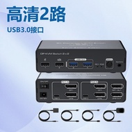 8K 2Dual-lane road DP Video+Two-way USB Input 1Dual-lane road DP+4Road USB3.0 HUB Output