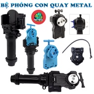 Beyblade Metal Fights Launcher. Left and right 2-way metal imitation platform and black right launch