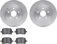 Dynamic Friction Company Front Brake Rotors with 5000 Advanced Brake Pads 6502-76323