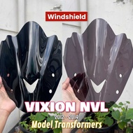 Visorr Vixion NVL Windshield Vixion NVL 2012 - 2014 Winsil Model Transformers NSB899