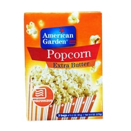 Garden Popcorn (Extra Butter) - Microwaveable Popcorn 3 bags x 3.2oz each, =273 grams