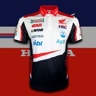 เสื้อโปโล Moto GP ทีม LCR CASTROL HONDA ทีม แอลซีอาร์ คาสตรอล ฮอนด้า #MG0117 ไซส์ S-5XL