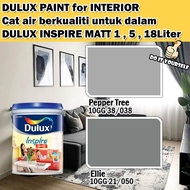 ICI DULUX INSPIRE INTERIOR MATT 18 Liter Pepper Tree / Ellie