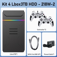 Launchbox 3TB Game Hard Drive Consoles For PS4/PS3/PS2/Gamecube/Switch/Xbox With 10000+ Games Game C