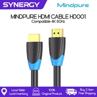 Mindpure HDMI 2.0 Cable HD001 with Compatible 4K 60hz