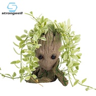 Creative Flower Pot Baby Groot Flower Pot Planter Action Figures Tree Man Model Toy For Kids Holder