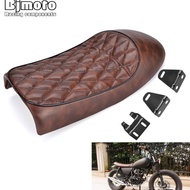 Motorcycle Seat Cafe Racer Vintage Saddle For Suzuki GN Yamaha SR SR125 SR250 SR400 SR500 XJ550 XJ65