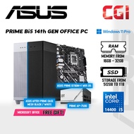 Prime Bi5 Intel i5 14th Gen Office PC ( Intel Core i5 / 16GB RAM / 512GB SSD / Windows 11 Pro ) with