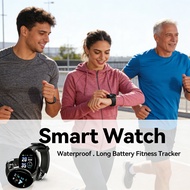 Sports Watch Step Monitor Sleep Blood Pressure Heart Rate Round Screen Color Smart Watch D18 Badge 1