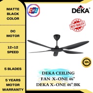 DEKA CEILING FAN 46"/ 56" DC MOTOR WITH 12+12 SPEEDS X-ONE - DEKA WARRANTY MALAYSIA