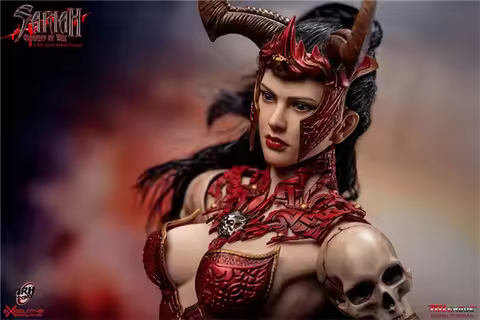 For Sale TBLeague 1/6th PL2020-161 Goddess of War Salia Head Sculpture With Long Hair For Usual 12in