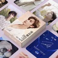 การ์ดเล็ก ZHANG LINGHE แพ็คกล่อง 55 ใบ รูปถ่าย LOMO ระยิบระยับ ของขวัญขนาดเล็ก สไตล์บุคคล พลัสของเล่