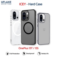 UFLAXE ICEY - For OnePlus 13T / OnePlus 13S Case - CLEAR ANTI-YELLOW Matte Shockproof Hard Case, Ant