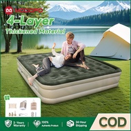 🔥Free pillow🔥 MODOFO Inflatable Air Bed tilam queen with Elect Pump Automatic Portable For CampTent