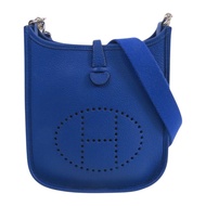 HERMES Clemence皮革Evelyne TPM銀扣肩背袋