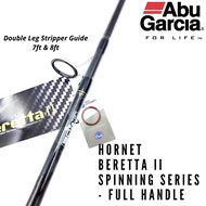 22"Abu Garcia Hornet Beretta-2 Spinning Full Handle Rod (free gift 🎁 2pcs)