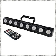 [I O J E] 8 LED RGBW 4IN1  Wall Wash Lamp DJ Disco Party Par Stage Light Effect for Dance Bar Holida