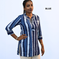 Graceline Modern Kurti - Premium cotton works - bigger cutting
