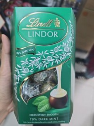 Lindt Lindor Dark Mint chocolate truffle box 200g 瑞士蓮薄荷黑朱古力