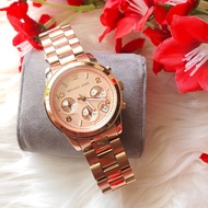 Original Michael Kors MK5128 Womens Rose Gold Chronograph Watch