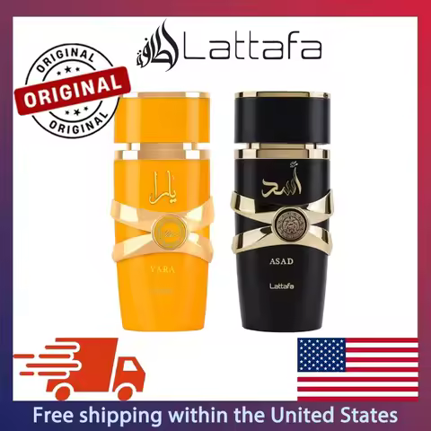 Lattafa 2 Piece Set Yara Tous Eau de Parfum Femmen Spray100ml Original Arab Perfumes Luxury Pheromon