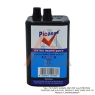 PICASAF Lantern Battery 6V 4R25 Battery Use For Traffic Warning Road Lamp