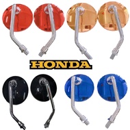 HONDA Beat fl MOTORCYCLE SIDE MIRROR CLEAR SHORT STEM 5 COLOR AVAILABLE 1PAIR ACCESSORIES