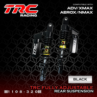 TRC Racing 320mm Fully Adjustable CNC Shock Suspension for Yamaha NMAX v1 v2 XMAX ADV AEROX 1108-320