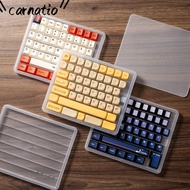 CARNATIOGV Keycap Storage , 3 Layer Holds 145 Keys Dustproof Holder, with Cover Stackable Protector 