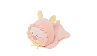 KAKAO Official Merchandise- Apeach in Baby Jumpsuit 6.6 x 10.6 Inch Apeach in Pink