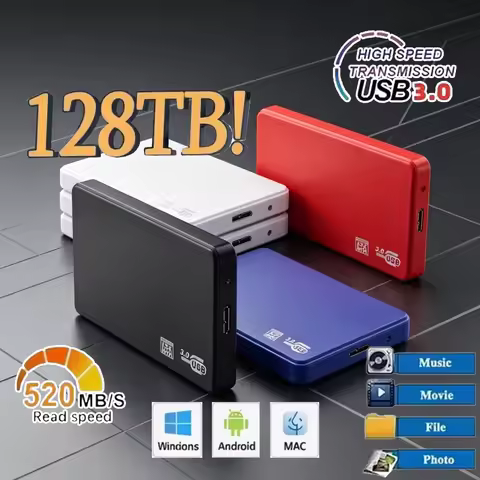 High-speed SSD 256TB USB 3.0 Enclosure Mobile Hard Drive Cases for SSD External Storage HDD Box With