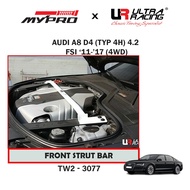 🇲🇾Audi A8 D4 (Typ 4H) 4.2 FSI '11-'17 (4WD) Front Strut Bar TW2-3077 100%Original Ultra Racing Bar
