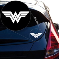 Graphics Wonder Woman Decal Sticker for Car Window, Laptop, Motorcycle, Walls, Mirror and More