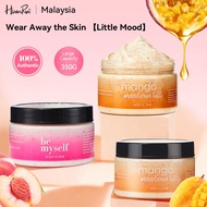BE MYSELF/MANGO Body Scrub 350g 2 types | Contains aloe vera extract and nut particles | Exfoliate