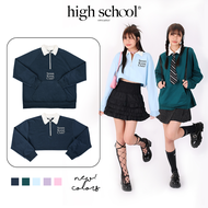 kome.offi เสื้อสเวตเตอร์ รุ่น High School Sweater
