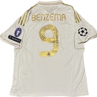 Real Madrid Jersey Home 2011-12 Signed Karim Benzema