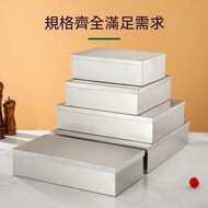 Right Angle Tin Box Biscuit Tin Box Japanese Tin Box Yoko Tsuda Tin Box Biscuit Gift Box Silver Tin 