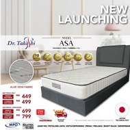 [READY STOCK] DR TAKASHI ASA | MATTRESS+BEDFRAME | FREE PILLOW | HIGH DENSITY REINFORCED FOAM | SPIN