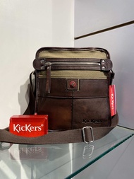Kickers Beg Silang 88141 Kanvas + Kulit