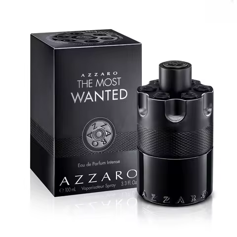 Azzaro The Most Wanted Eau de Parfum Intense - Warm Amber Cologne Fragrance with Cardamom, Caramel &