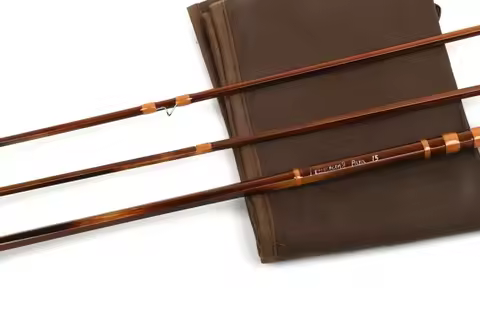 chinese 100% hand made bamboo fly fishing rod