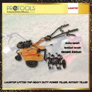 LAUNTOP LPT750 7HP HEAVY DUTY POWER TILLER ROTARY TILLER