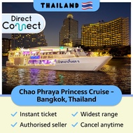 [PROMO TIKET READY] Chao Phraya Princess Cruise Buffet Live Music Bangkok Thailand Attraction Ticket