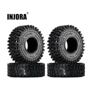 Best Selling INJORA 1.0" 64*24mm S5 Super Soft Sticky Rock Crawling Tires For 1/18 1/24 RC Crawlers 