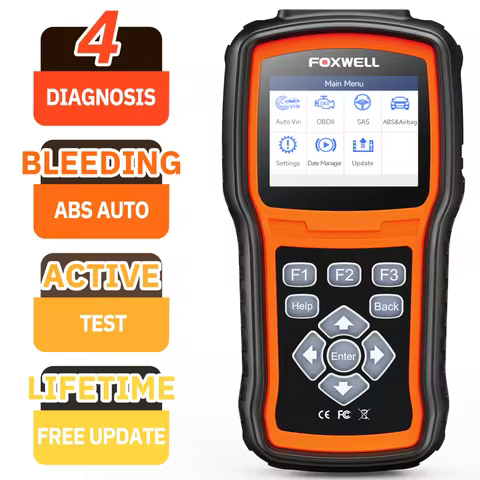 Foxwell NT630 Plus ABS Bleeding SRS Reset OBD2 Code Reader OBD Diagnosis Scanner Bi-directional Cont