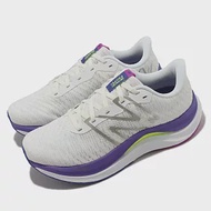 New Balance 慢跑鞋 FuelCell Propel v4 D 寬楦 女鞋 白 紫 NB WFCPRCW4-D