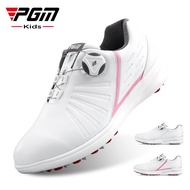 PGM Golf Shoes for Women Waterproof Ladies Skechers White Sneakers New Style 2022 Comfortable Footwear Knob Shoe Laces Anti-Slip Shoe Spikes